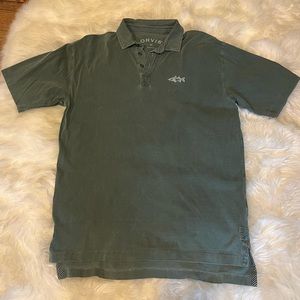 Orvis polo shirt